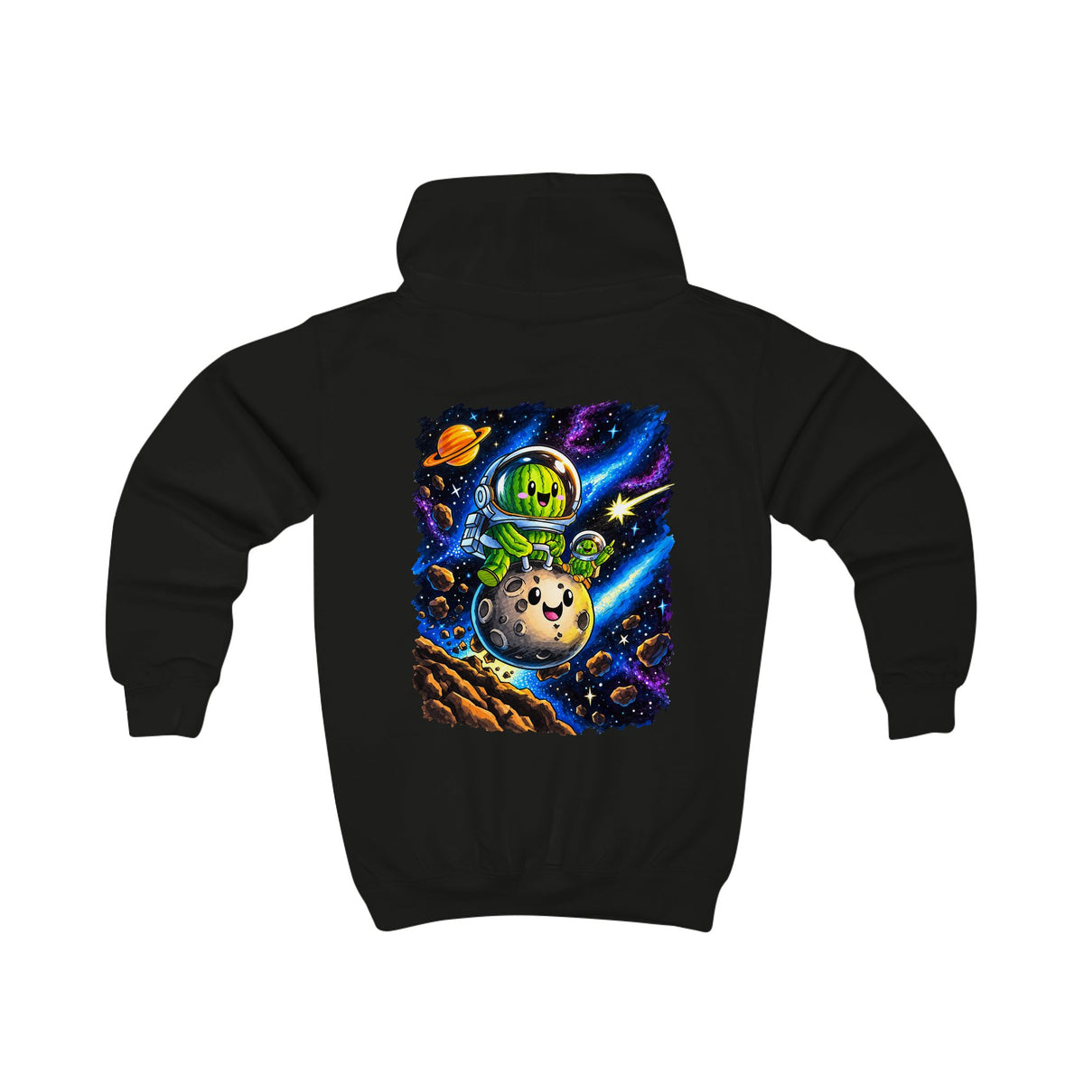 Space Bob der Kaktus Kinder Hoodie