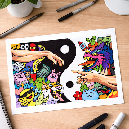 Harmony in Madness - LIMITIERTER Artprint